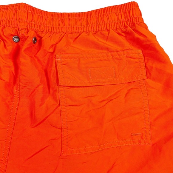 Polo Ralph Lauren Lined Swim Trunks Men XL Orange w Blue Pony Drawstring EUC!! - Picture 6 of 12